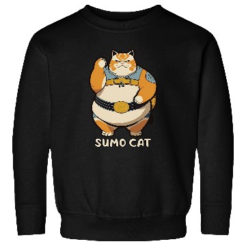 Discover sumos Cat Kitty Wrestler Sweatshirts