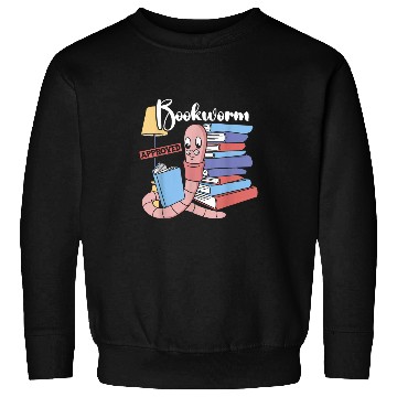 Discover Bookworm Approved Animal Book Reader World Book Day Sweatshirts