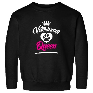 Discover Veterinarian Queen Funny Veterinary Graduate Sweatshirts