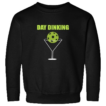 Discover Day Dinking Pickleball Player Sweatshirts