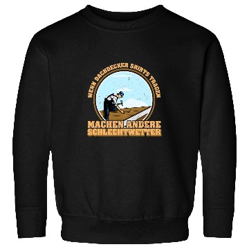 Discover Roofer handyman carpenter construction worker building 21 Sweatshirts