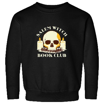 Discover Funny Halloween Salem Witch Book Club Sweatshirts