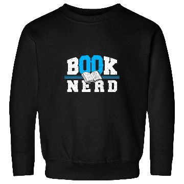 Discover Funny Nerd Book Nerd Reading Sweatshirts