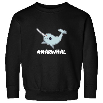 Discover Narwhal Lover Sea Unicorns Environmentalist Narwhal Sweatshirts