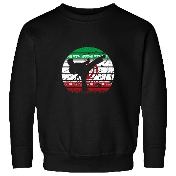 Discover Iran Karate Team Flag Sweatshirts