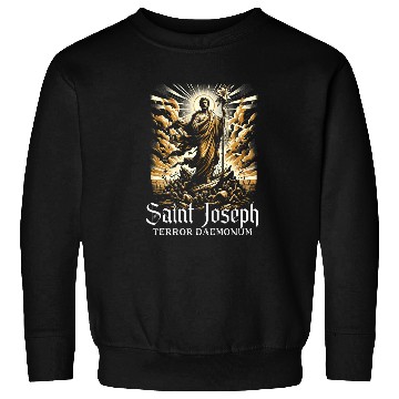 Discover Saint Joseph Catholic Father And Worker 12 Sweatshirts