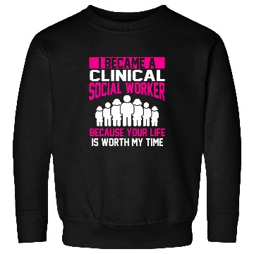 Discover Clinical Social Worker Apparel bests Amazing Workers Design Sweatshirts
