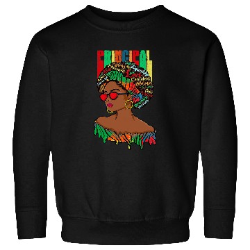Discover Afro African Principal Black History Month Sweatshirts
