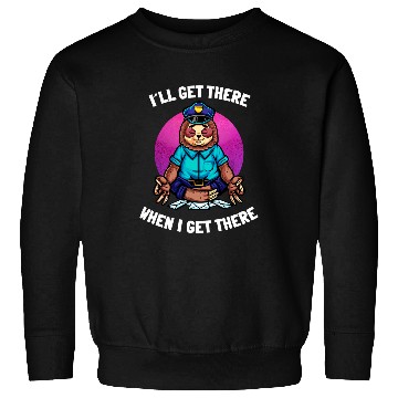 Discover Sloth Postal Worker Funny Mailman Carrier Deliverer Sweatshirts