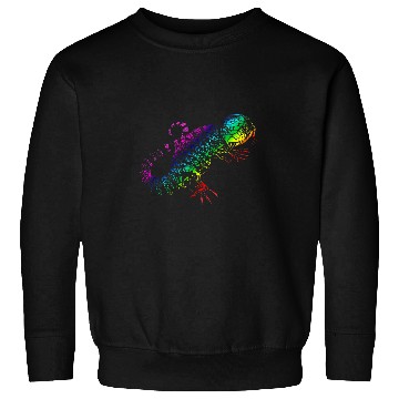 Discover Dino Tiny Dinosaur Tegu Abstract Tegu Lover Reptile Tegu Lizard Sweatshirts