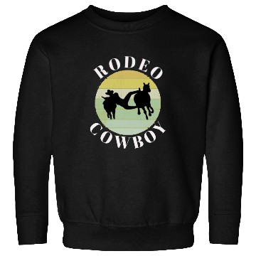 Discover Steer Wrestling Rodeo Cowboy Sweatshirts