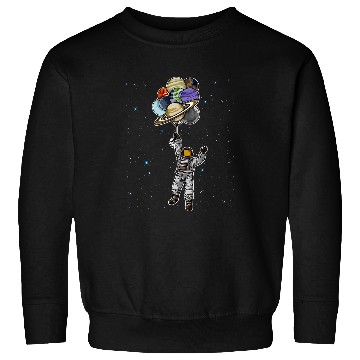 Discover Astronauts Family Funny Planets Spaceman Outer Space Sweatshirts