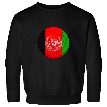 Discover Cricket Fan Afghanistan Cricket Ball Afghan Cricket Fan Flag Sweatshirts