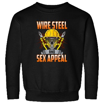 Discover Electrical Fun Lineman Electrician Power Line Technician Gift Electrician Sweatshirts