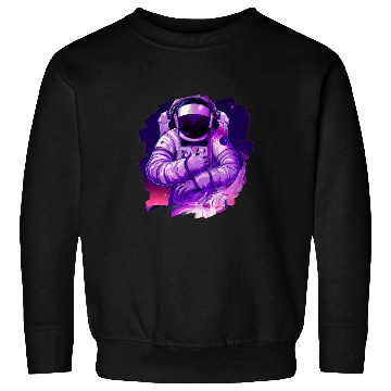 Discover Astronauts DJ Record Techno Music Cool Astronauts Space Sweatshirts