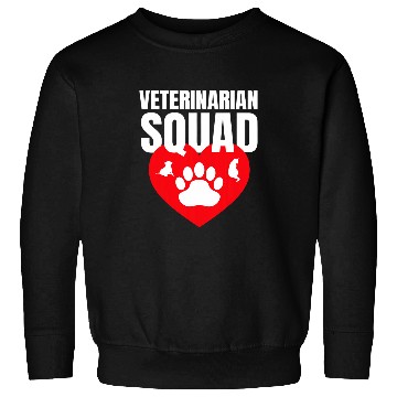 Discover Veterinarian Squad Vet Tech Veterinary Sweatshirts