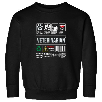 Discover Veterinarian Skills Included Problem Solving Sweatshirts