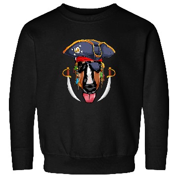 Discover Bull Terrier Pirate Funny Dog Dad Mom 25 Sweatshirts