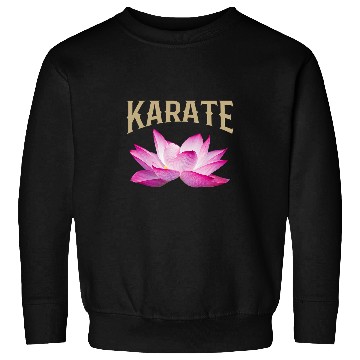 Discover Lotus Karate Design For Instructors Practitioners Sweatshirts