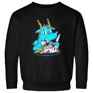 Discover Blue Dragon Is Unicorn Sweatshirts