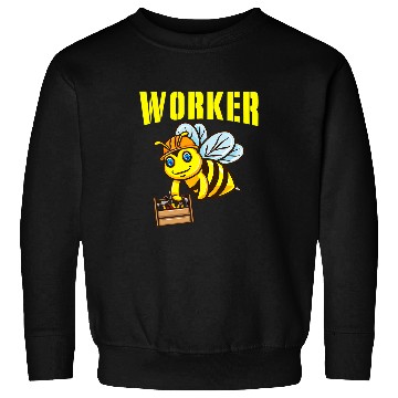 Discover Worker Bee for Bee Lover Beekeeper Sweatshirts