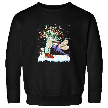 Discover Dragonfly xmass Element Tree Lighting Dragonfly Christmas 12 Sweatshirts