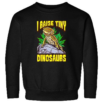 Discover Bearded Dragon Funny Bearded Dragon I Raise Tiny Dinosaurs Lizard Reptile Sweatshirts