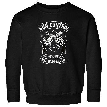 Discover Crossed Guns Control 2nd Amendment Apparel for guns Lovers Sweatshirts