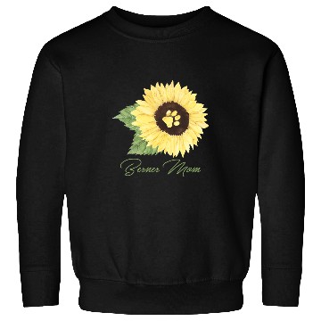 Discover Berner Mom Bernese Mountain Mama Dog Lover Sunflower Sweatshirts