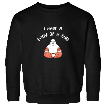 Discover Namaste Yoga Body Of A God Buddha Meditation Meditate Yoga Zen Religion Meditation Sweatshirts