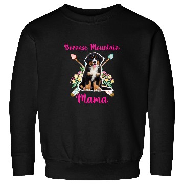 Discover Bernese Mountain Mama Cute Mama Bernese Mountain Dog Lover Sweatshirts