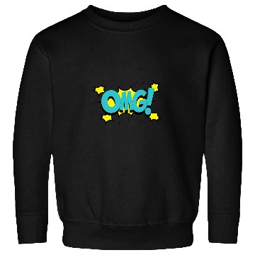 Discover Comic Book Effect OMG Sweatshirts
