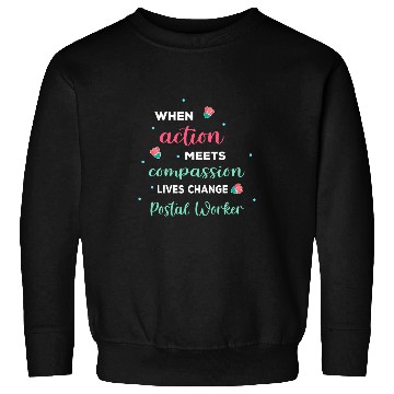 Discover Postal Worker Mailman Mail Post Office 2 Sweatshirts