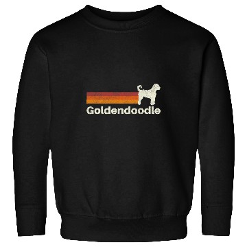 Discover Dog Goldendoodle vintages Goldendoodle Retro Mom Dad Dog Sweatshirts
