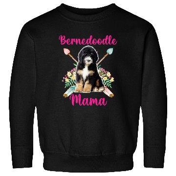 Discover Bernedoodle Mama Cute Mama Bernedoodle Dog Lover Sweatshirts