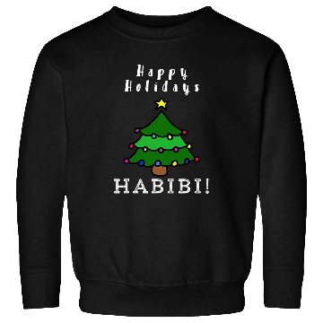 Discover Happy Holidays Habibi Arabic Sweatshirts