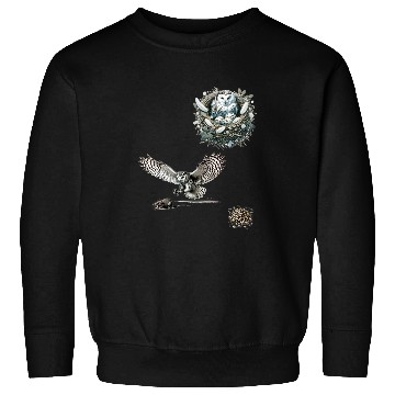 Discover 19thCentury Natural History Owl Illustration Sweatshirts