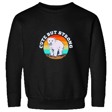 Discover Funny Bear Cute strong panda bear grizzly teddybear animal lover teddy Cute Bears Sweatshirts