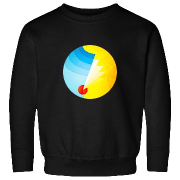 Discover Abstract Circle Geometric Digital Illustration Sweatshirts