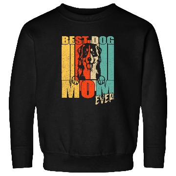 Discover bests Dog Mom Ever Bernese Mountain Mama vintages Retro Sweatshirts