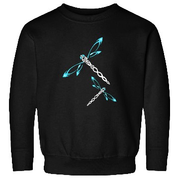 Discover Dragonfly Tribal Dragon Fly Tattoo Art Sweatshirts