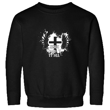 Discover Christian Jesus Paid It All Christ Sweatshirts