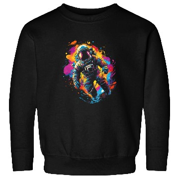 Discover Astronaut Planet Science Moon Solar system Sweatshirts