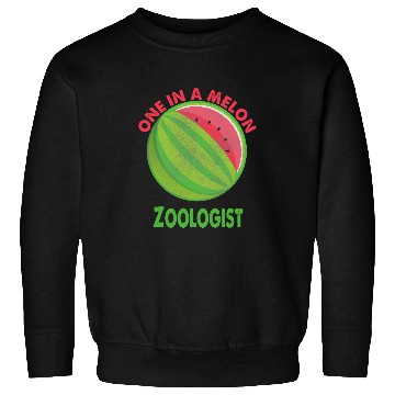 Discover One in a Melon Zoologist Watermelon Retirement Sweatshirts