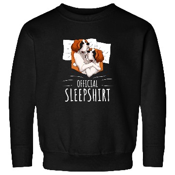 Discover Dog Saint Bernard Official Sleep Sweatshirts
