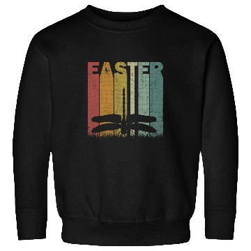 Discover Easter Day Dragonfly Retro Graphic Funny Easter Costume Sweatshirts