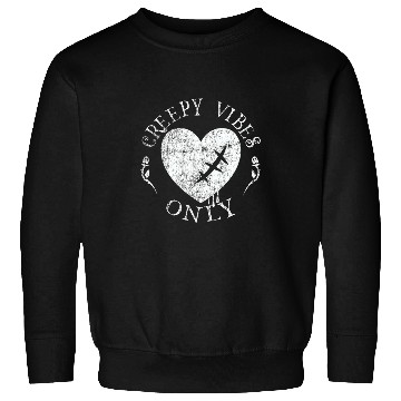 Discover Creepy Halloween Horror Spooky Graphic Artwork Sweatshirts