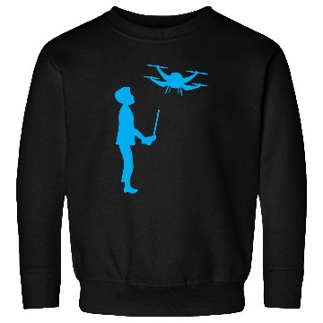 Discover Drone Quadcopter Pilot Flying Model Flight Quadcopter Sweatshirts