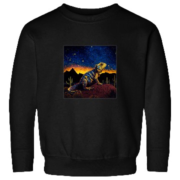 Discover Surrealism Starry Night Chuckwalla Sweatshirts
