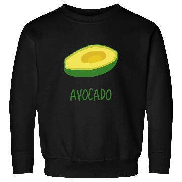 Discover Avocado Word with Fruit Sweatshirts